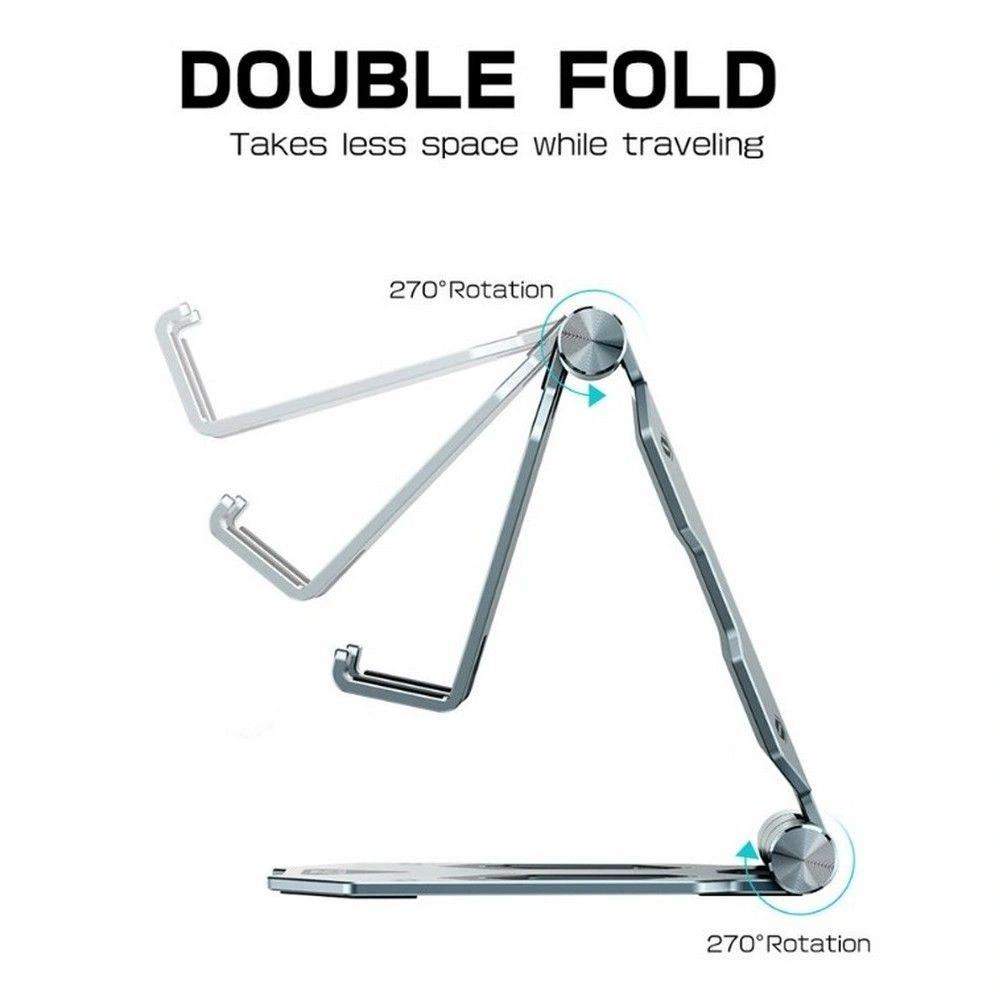 Uniwersalny stojak na biurko Supcase Universal Stand Holder Smartphone & Tablet Black