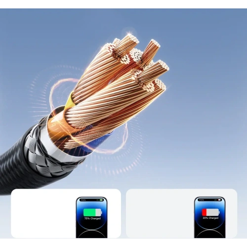 Kabel Joyroom S-A28 Flash Series USB-A / Lightning 3A 1m czarny