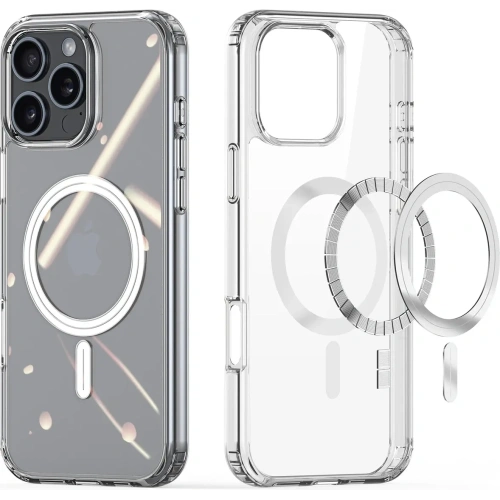 Etui Dux Ducis Clin Mag do Apple iPhone 16 Pro Max przezroczyste