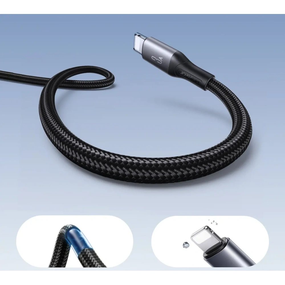 Kabel Joyroom S-A28 Flash Series USB-A / Lightning 3A 1m czarny