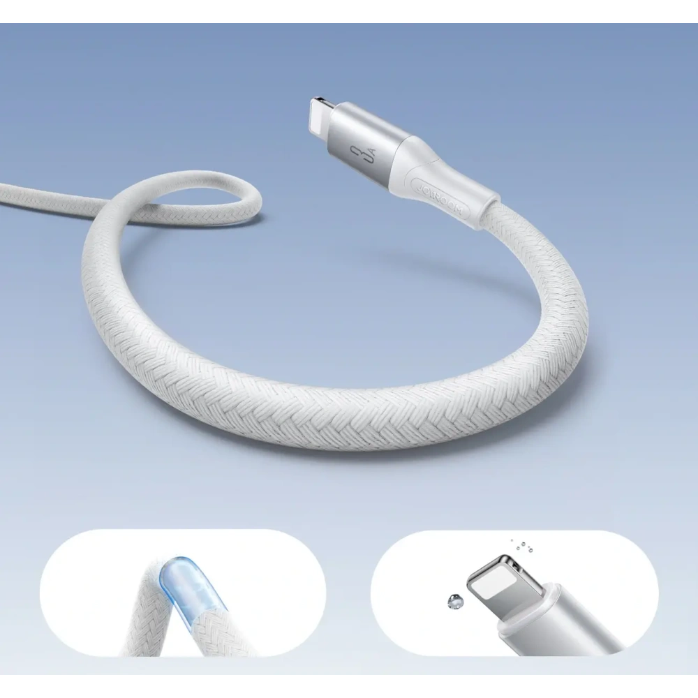 Kabel Joyroom S-A28 Flash Series USB-A / Lightning 3A 1m biały