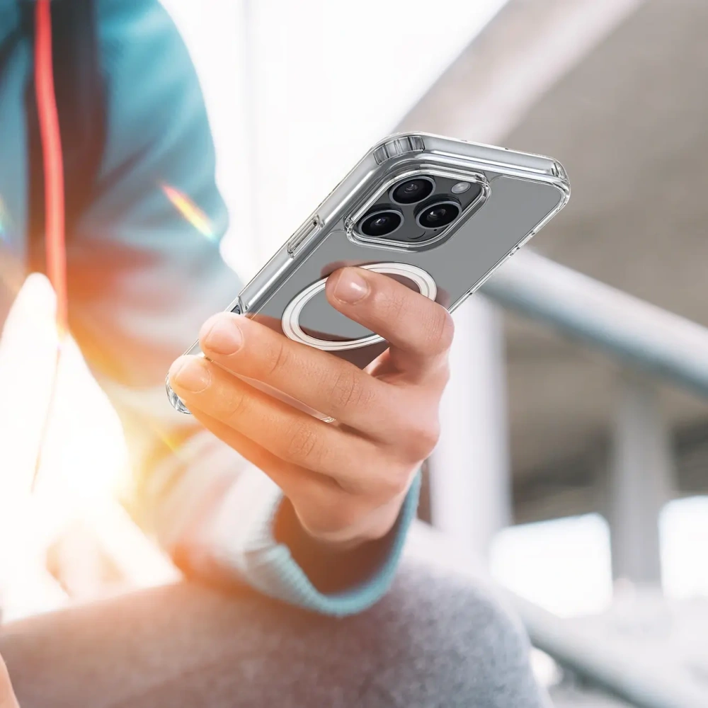 Etui Dux Ducis Clin Mag do Apple iPhone 16 Pro Max przezroczyste