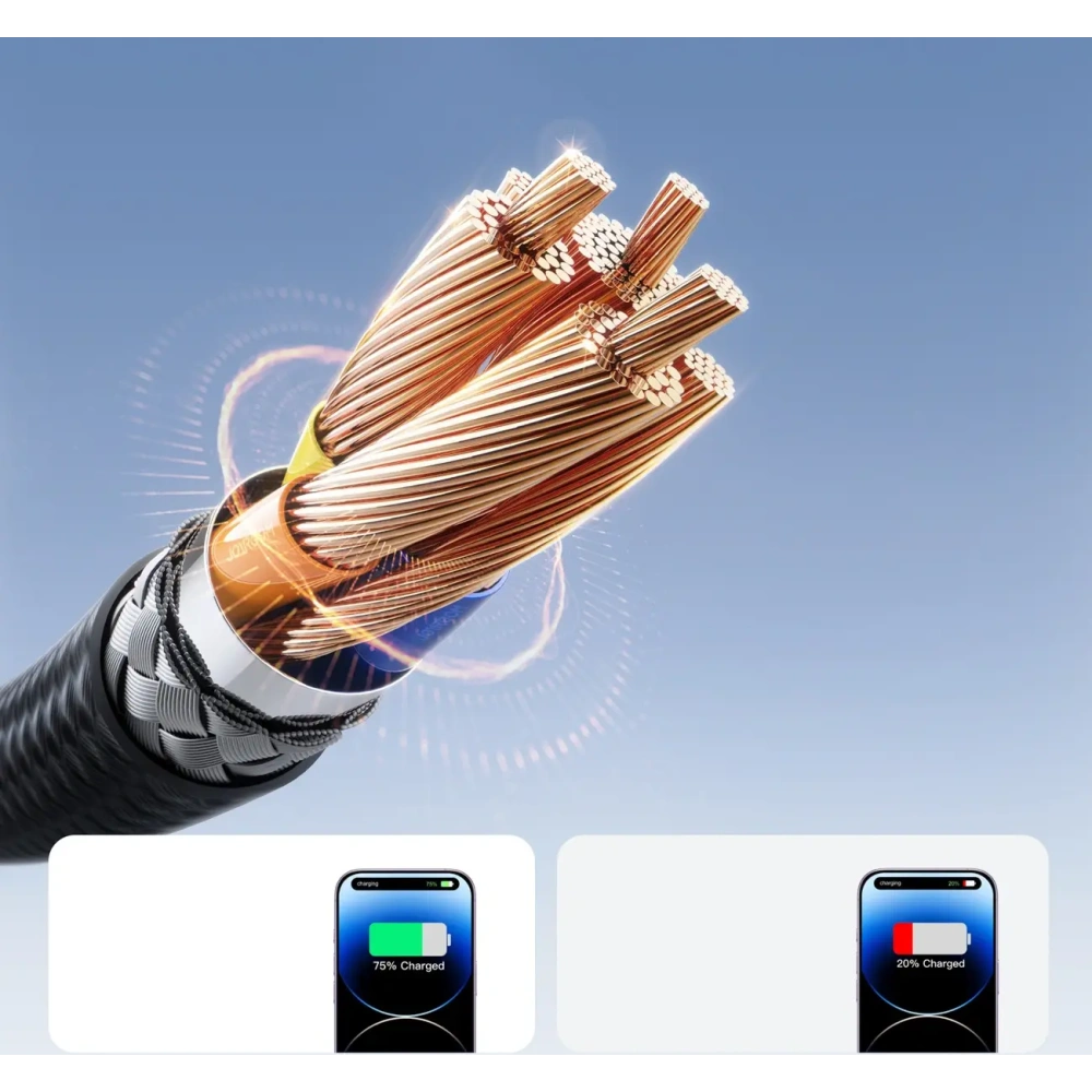 Kabel Joyroom S-A28 Flash Series USB-A / Lightning 3A 2m czarny