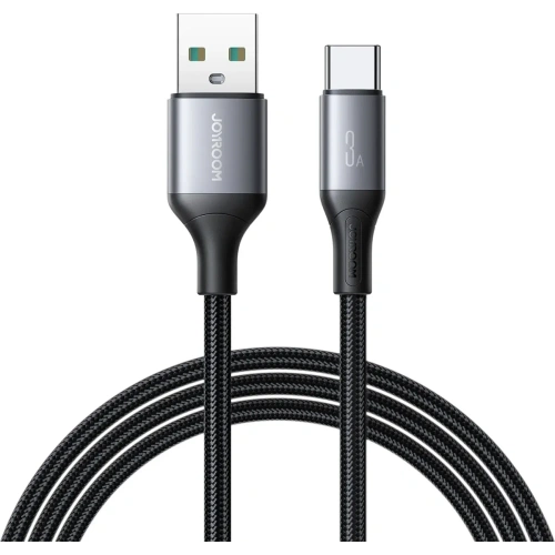Kabel Joyroom S-A28 Flash Series USB-A / USB-C 3A 1m czarny