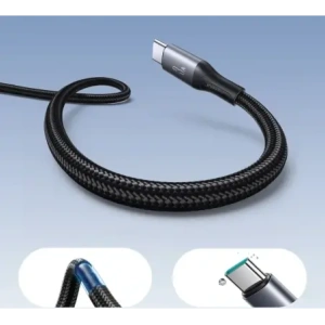 Kabel Joyroom S-A28 Flash Series USB-A / USB-C 3A 1m czarny