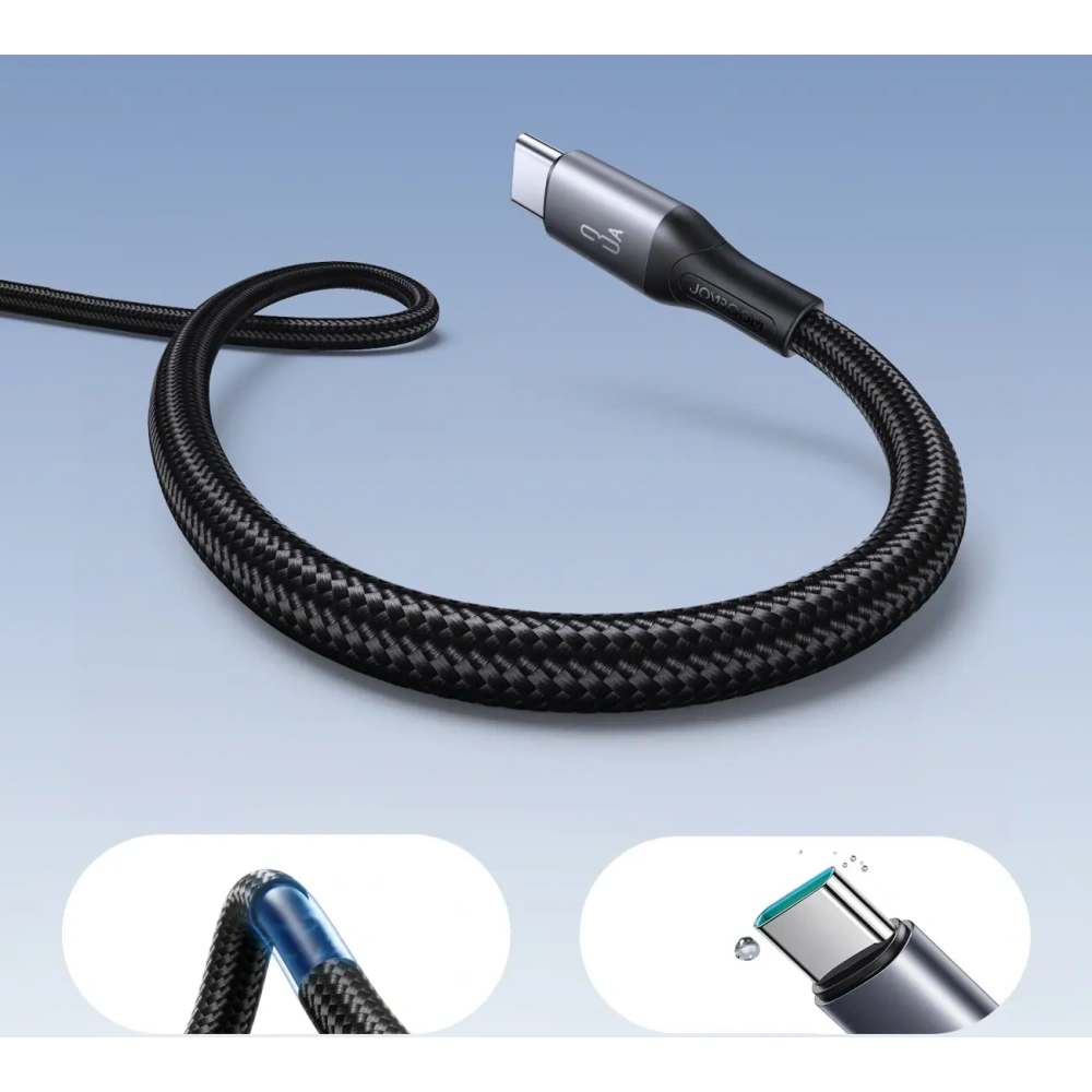 Kabel Joyroom S-A28 Flash Series USB-A / USB-C 3A 1m czarny