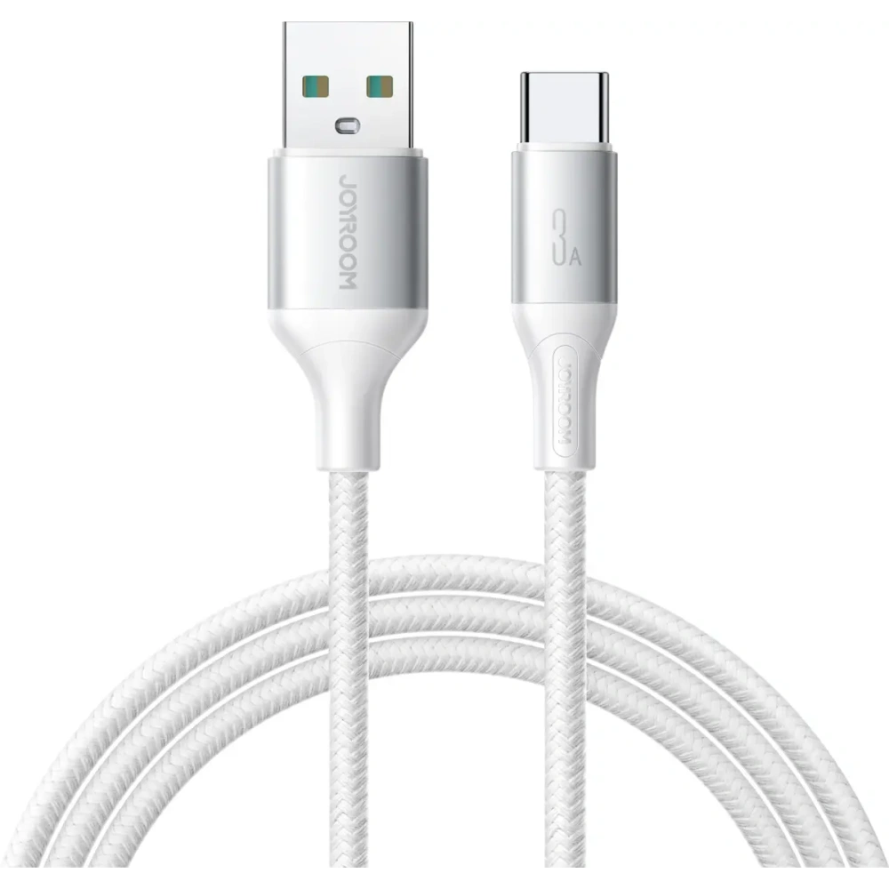 Kabel Joyroom S-A28 Flash Series USB-A / USB-C 3A 1m biały