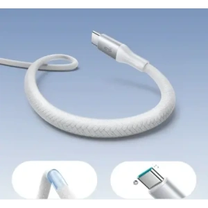 Kabel Joyroom S-A28 Flash Series USB-A / USB-C 3A 1m biały