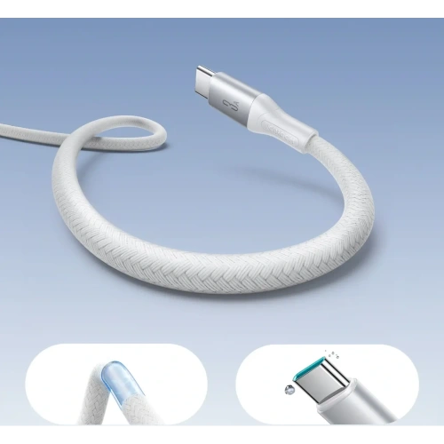 Kabel Joyroom S-A28 Flash Series USB-A / USB-C 3A 1m biały