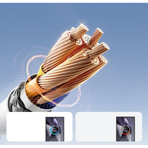 Kabel Joyroom S-A28 Flash Series USB-A / USB-C 3A 2m biały