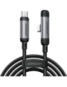 Kabel Joyroom S-A56 EnjoyX Series 90° USB-C / USB-C 60W 1.2m czarny