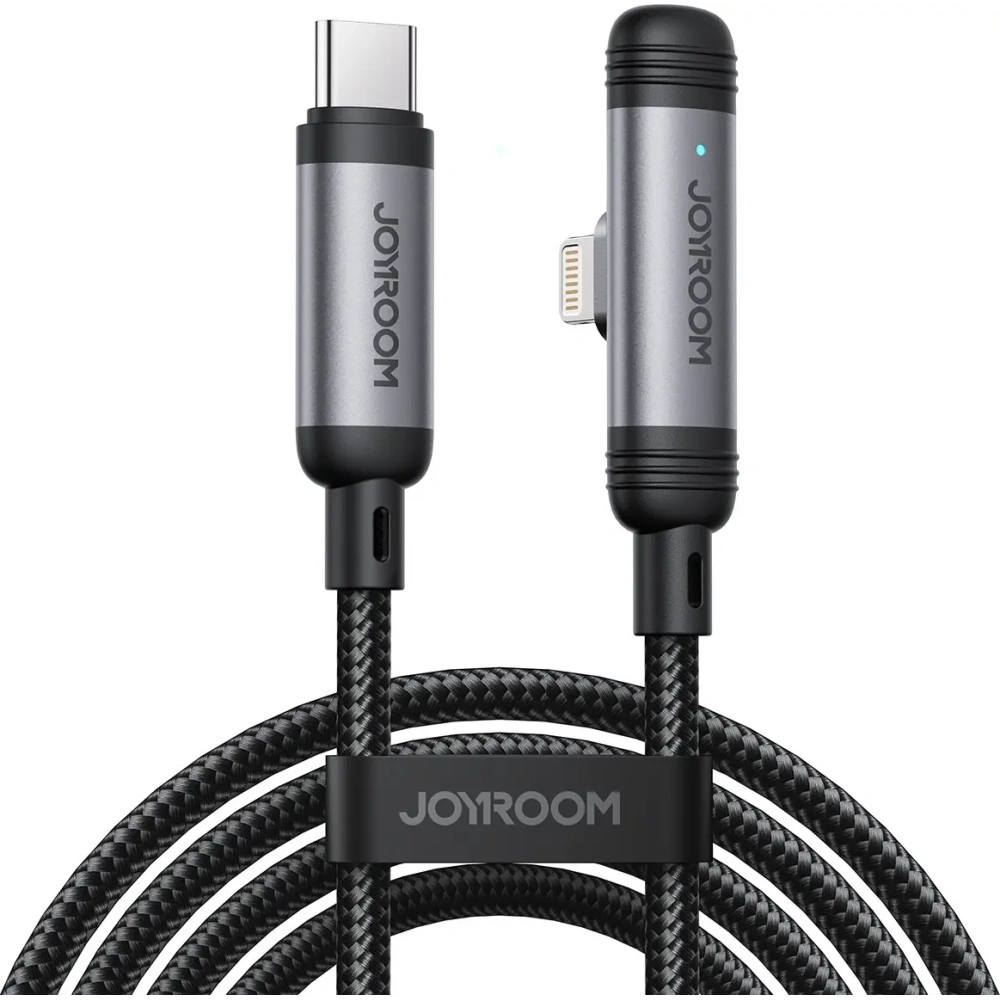 Kabel Joyroom S-A56 EnjoyX Series 90° USB-C / Lightning 30W 1.2m czarny