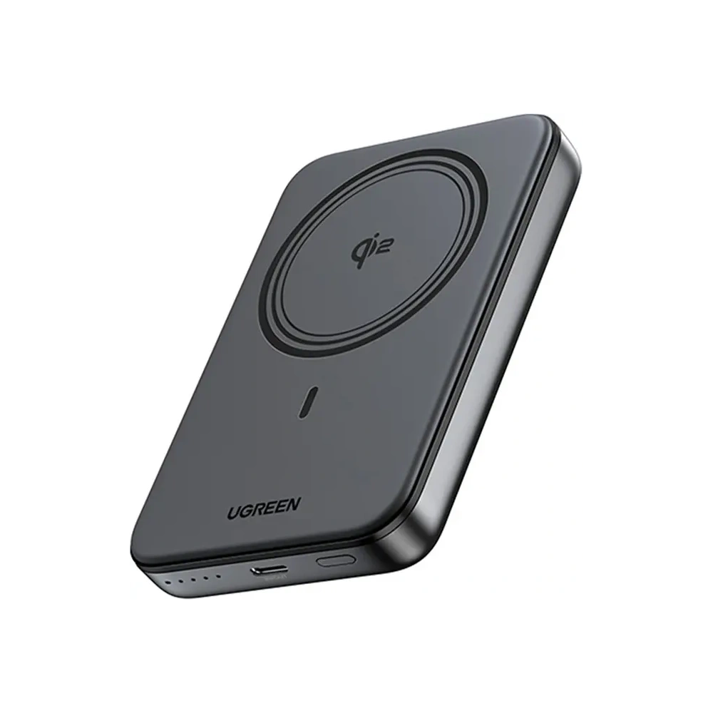 Powerbank magnetyczny 10000mAh UGREEN PB763 Qi2 USB-C 20W (czarny)