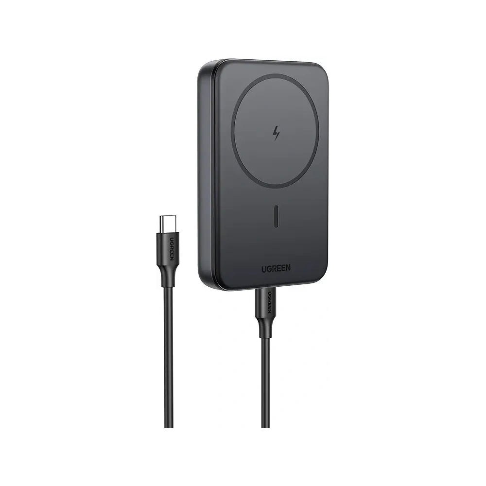 Powerbank magnetyczny 10000mAh UGREEN PB763 Qi2 USB-C 20W (czarny)