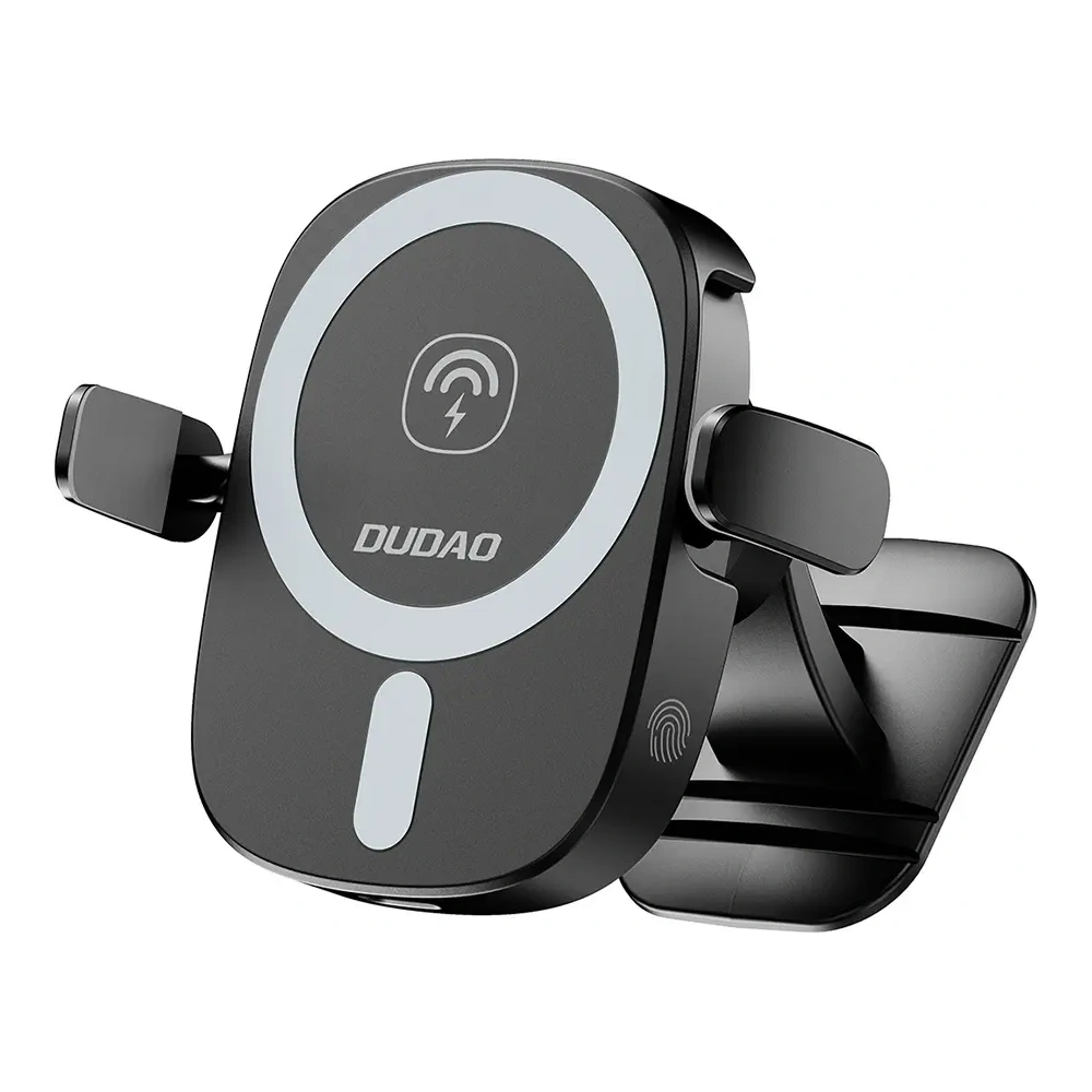 Uchwyt samochodowy z ładowarką indukcyjną 15W do kratki nawiewu / kokpit Dudao FW11 czarny
