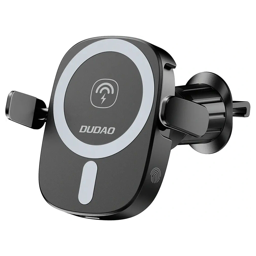 Uchwyt samochodowy z ładowarką indukcyjną 15W do kratki nawiewu / kokpit Dudao FW11 czarny