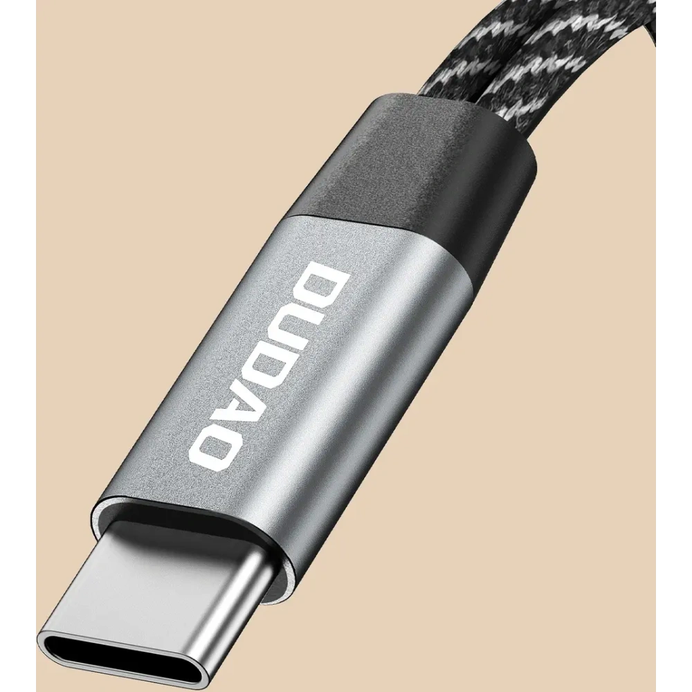 Adapter Dudao L13C+ 2w1 USB-C szary