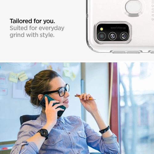 Buy Spigen Liquid Crystal Samsung Galaxy M21 Crystal Clear - SPN1186CL - {ean13} - Home Screen Store Europe