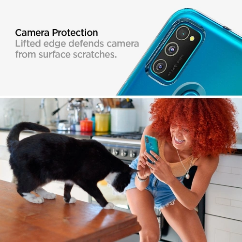 Buy Spigen Liquid Crystal Samsung Galaxy M21 Crystal Clear - SPN1186CL - {ean13} - Home Screen Store Europe