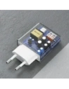 Ładowarka sieciowa GaN Dudao A30EUT 30W USB-A, USB-C + kabel USB-C / USB-C biała