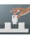 Ładowarka sieciowa GaN Dudao A30EUT 30W USB-A, USB-C + kabel USB-C / USB-C biała
