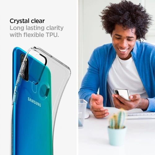 Buy Spigen Liquid Crystal Samsung Galaxy M21 Crystal Clear - SPN1186CL - {ean13} - Home Screen Store Europe