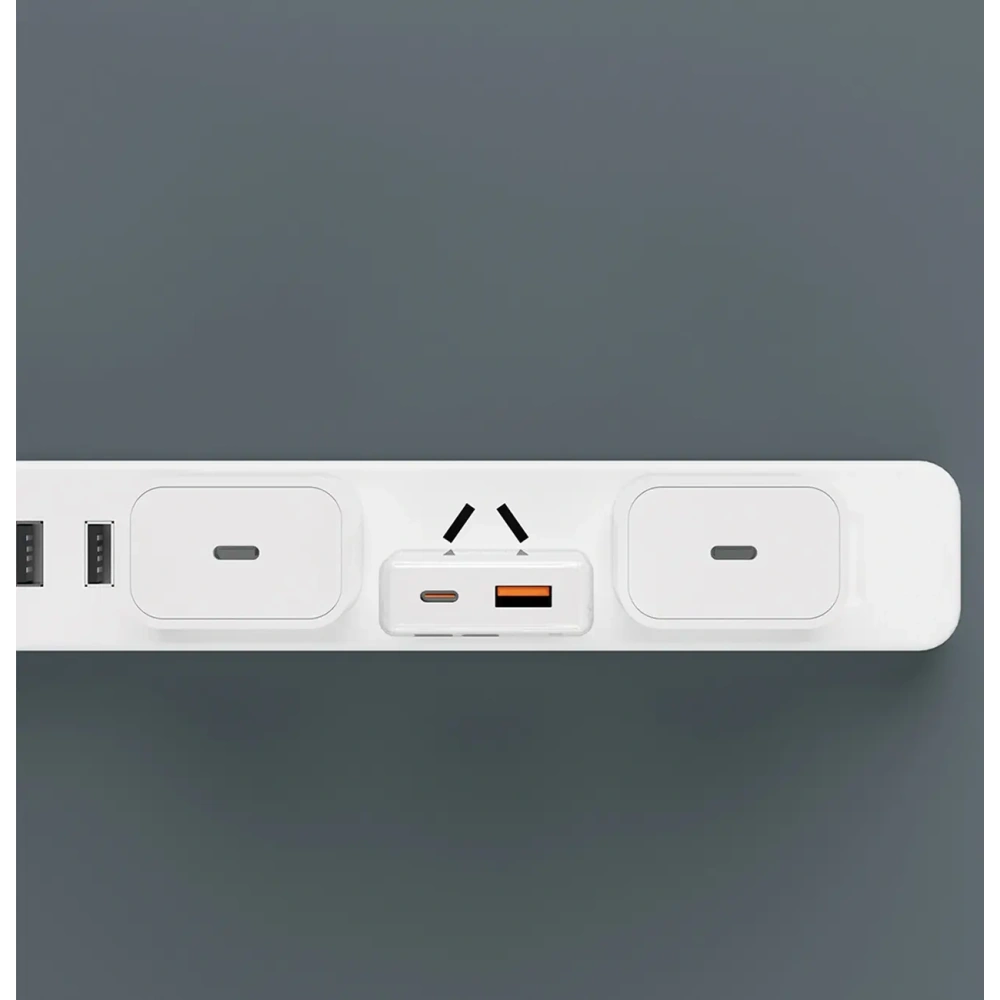 Ładowarka sieciowa Dudao A30EU GaN 30W USB-A, USB-C biała