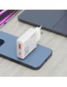 Ładowarka sieciowa Dudao A30EU GaN 30W USB-A, USB-C biała Ładowarka sieciowa Dudao A30EU GaN 30W USB-A, USB-C biała