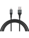 Kabel w oplocie Dudao L3SM USB-A / MicroUSB 3A 1.2m czarny