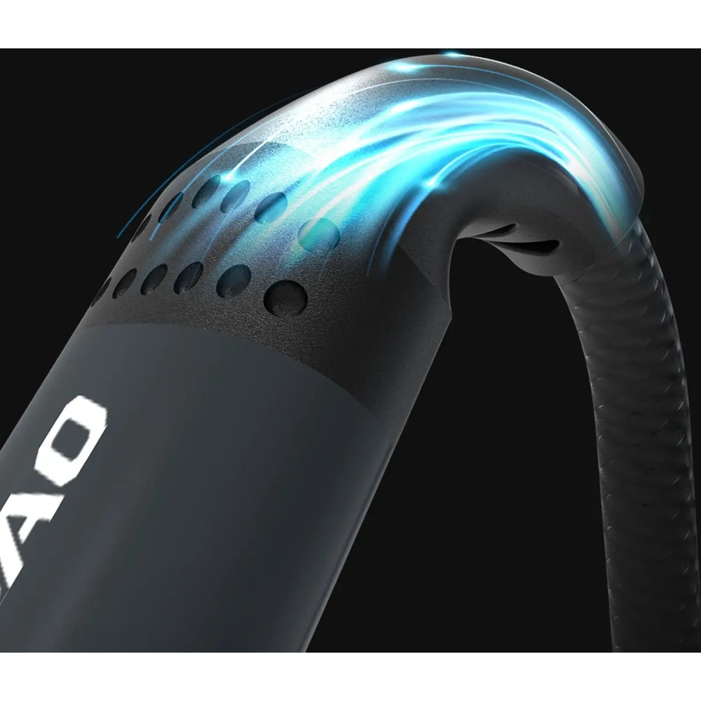 Kabel w oplocie Dudao L3ST USB-A / USB-C 5A 1.2m czarny