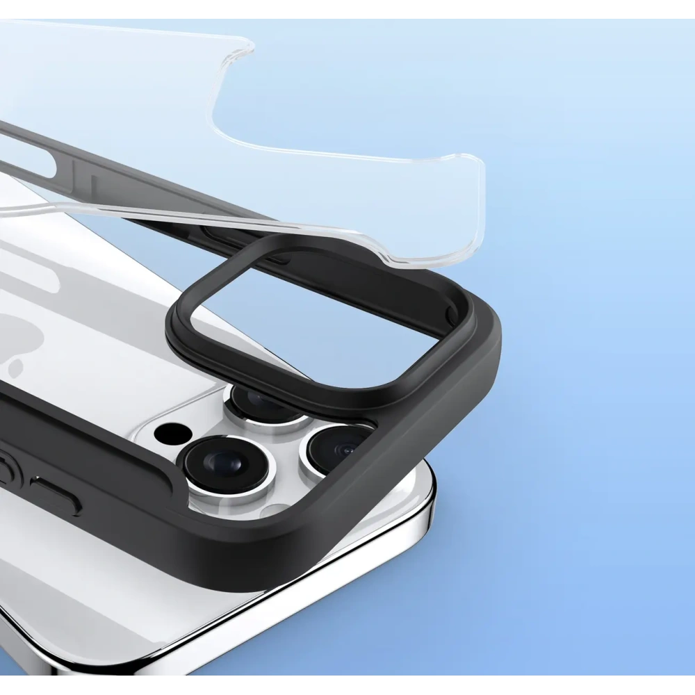 Etui z klapką Dux Ducis Skin X Pro do Apple iPhone 16 Pro Max MagSafe czarne