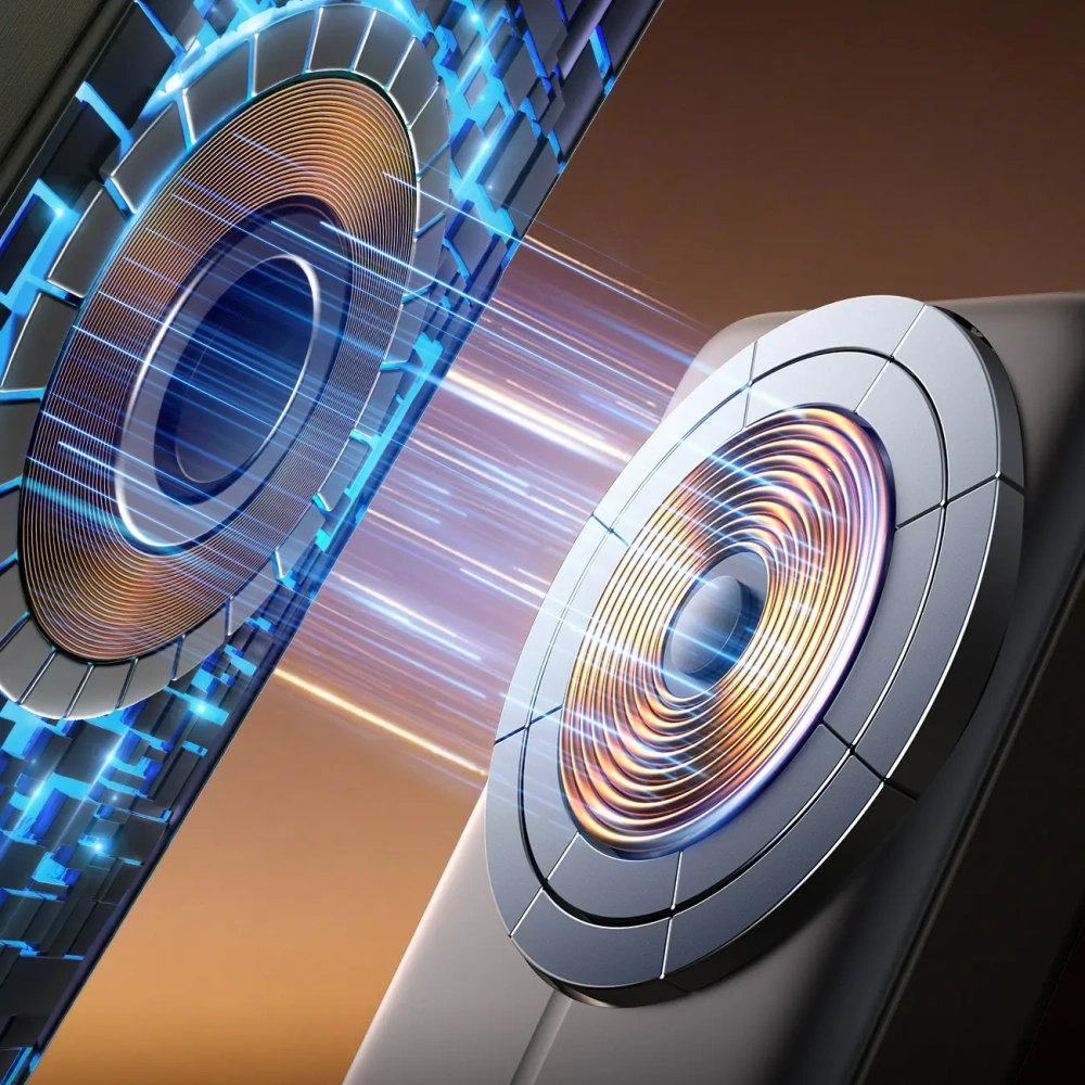 Powerbank bezprzewodowy Joyroom JR-PBM02 22.5W 10000mAh USB-C, MagSafe z wbudowanym kablem USB-C czarny