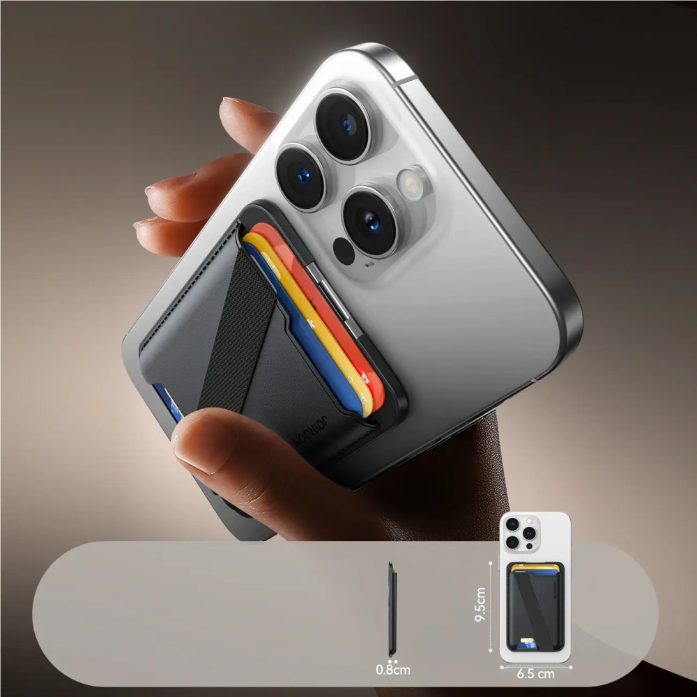 Portfel magnetyczny Joyroom JR-ZS432 MagSafe czarny