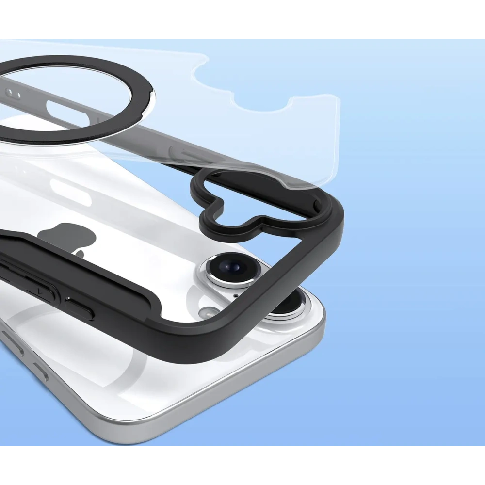 Etui z klapką Dux Ducis Skin X Pro do Apple iPhone 16 MagSafe czarne