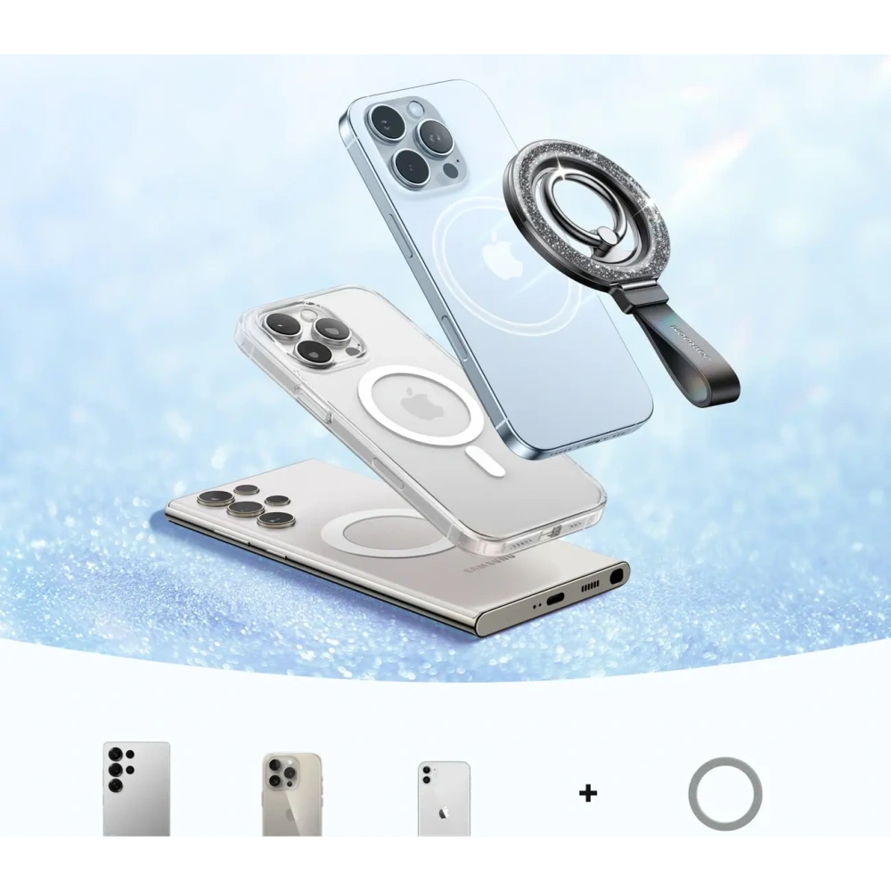 Uchwyt na palec Joyroom JR-ZS425 magnetyczny czarny