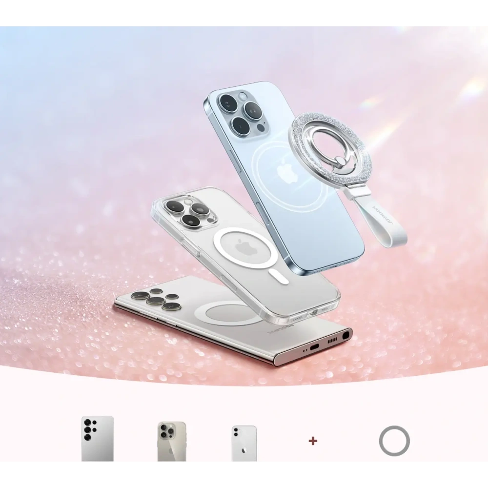 Uchwyt na palec Joyroom JR-ZS425 magnetyczny biały