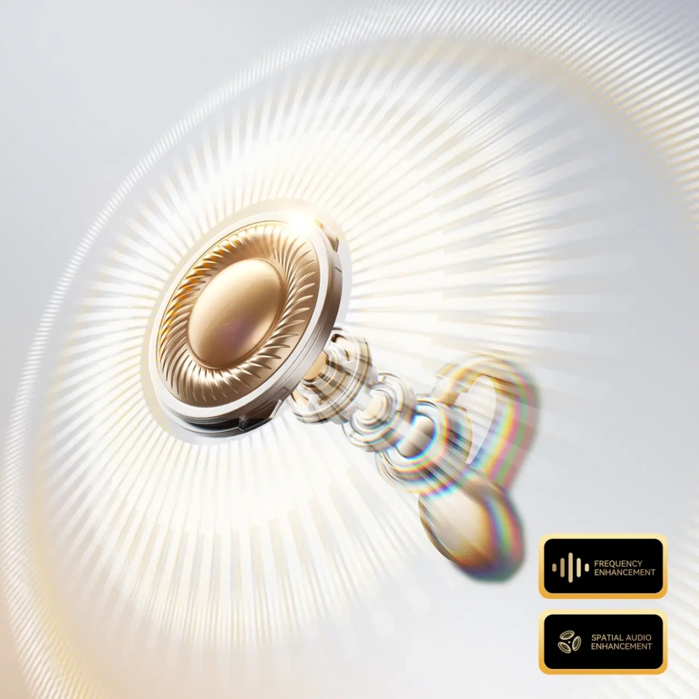 Słuchawki bezprzewodowe open-ear Joyroom Openfree JR-OE3 TWS srebrne