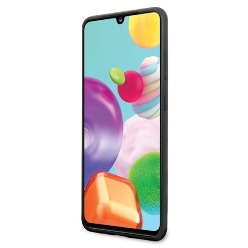 Kup Guess Samsung Tasche GUHCA41G4GLGR Galaxy A41 grau/grau Hartschalenkoffer 4G Stripe Collection - GUE548GRY - {ean13} - Sklep Home Screen