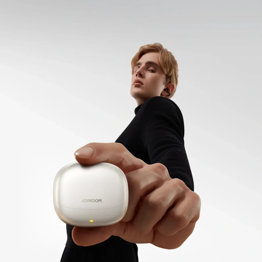 Słuchawki bezprzewodowe open-ear Joyroom Openfree JR-OE3 TWS srebrne