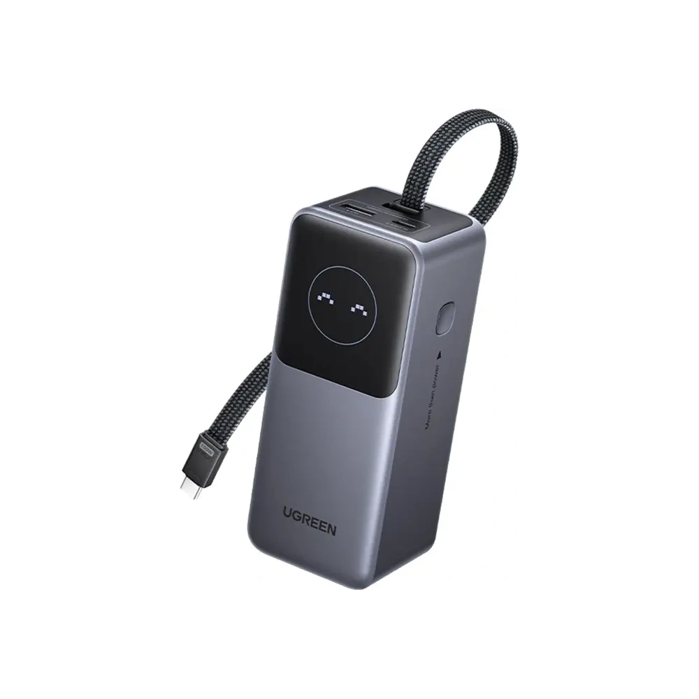 Powerbank UGREEN PB723 20000mAh USB-A, 2xUSB-C 130W szary