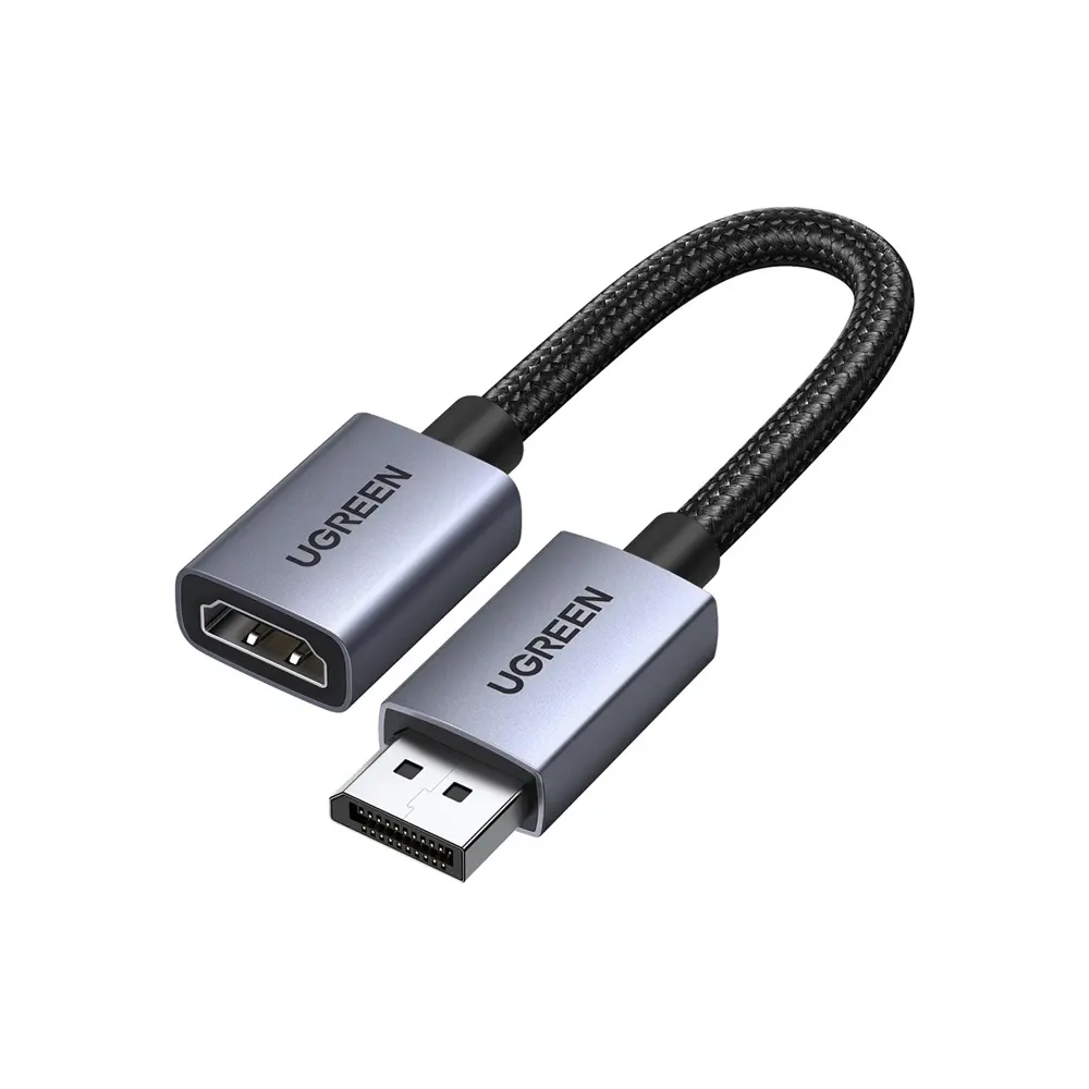 Kabel UGREEN DP133 DisplayPort / HDMI 4K 20cm