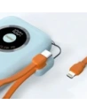 Powerbank Dudao K21 Mini 10000mAh 22.5W USB-A, USB-C niebieski