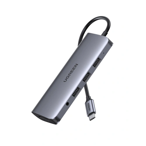 Kup Adaptor 10w1 UGREEN HUB USB-C la HDMI 4K, 3x USB 3.0, Tip-C PD, RJ45, SD, Micro SD, VGA, AUX - UGR425 - {ean13} - Sklep Home Screen