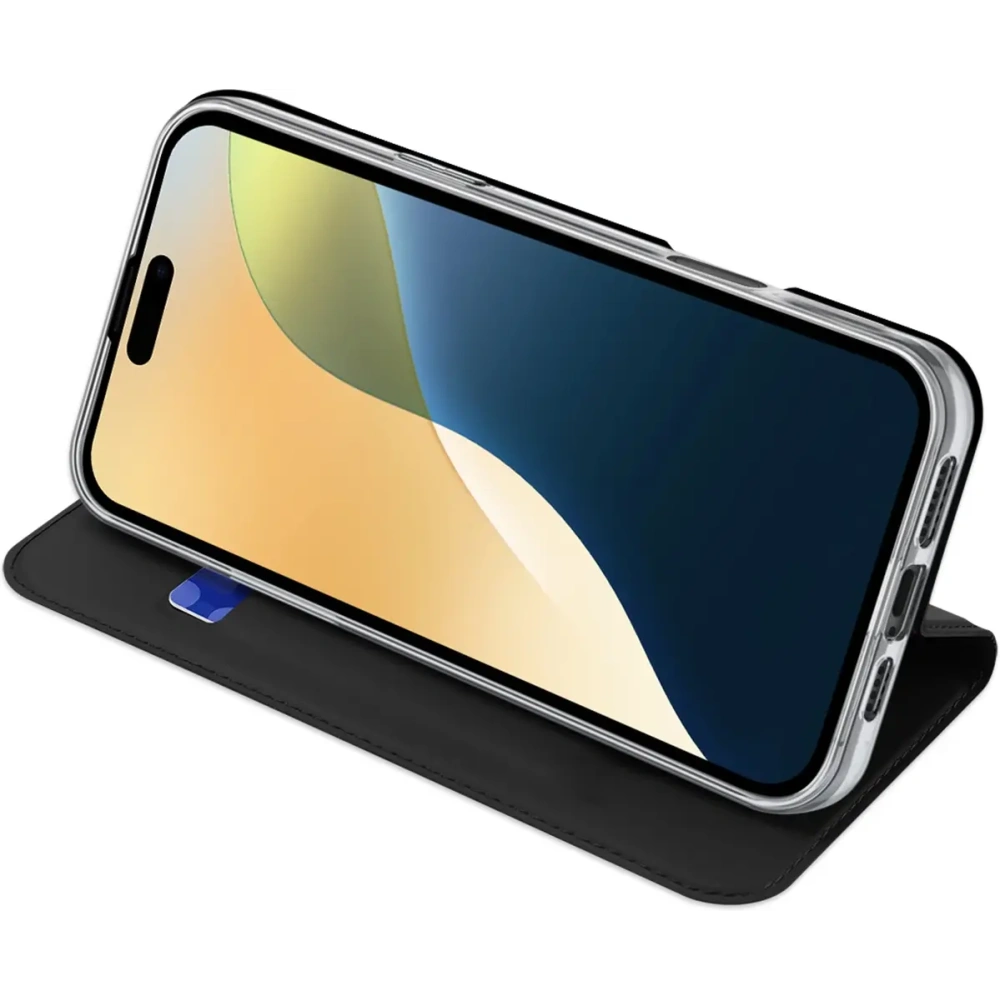 Etui z klapką Dux Ducis Skin Pro do Apple iPhone 16 Plus czarne