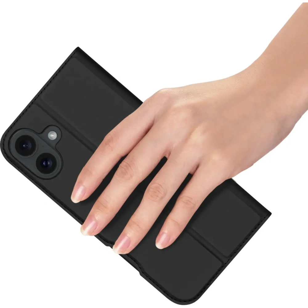 Etui z klapką Dux Ducis Skin Pro do Apple iPhone 16 Plus czarne