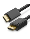 Kabel DisplayPort do DisplayPort UGREEN DP102, 4K, 3D, 5m (černý)