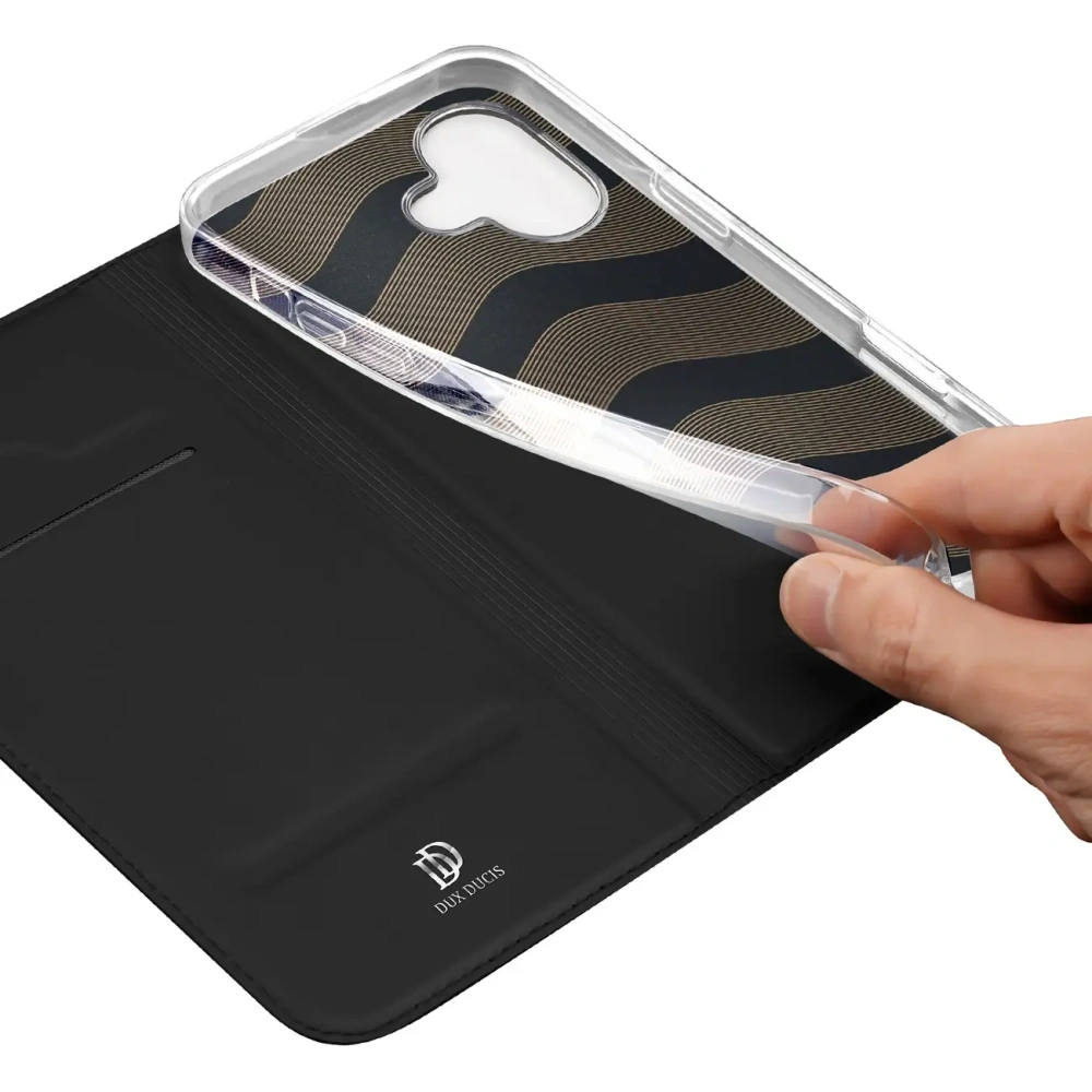 Etui z klapką Dux Ducis Skin Pro do Apple iPhone 16 Plus czarne