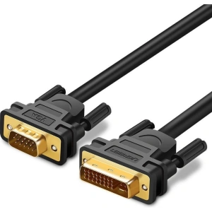 Kabel DVI (24+5) do VGA UGREEN DV101, FullHD, jednokierunkowy, 2m