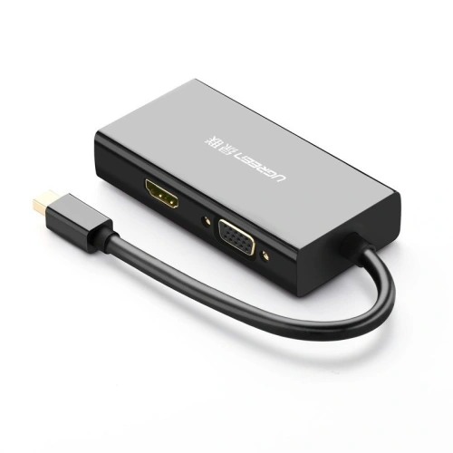 Kup UGREEN MD114 Mini DisplayPort adapter HDMI/VGA/DVI (fekete) - UGR429BLK - {ean13} - Sklep Home Screen
