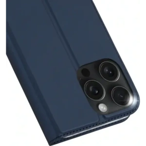 Etui z klapką Dux Ducis Skin Pro do Apple iPhone 16 Pro Max niebieskie